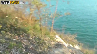 Сняли русский анал на природе