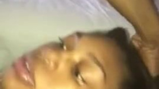 Teen Hardcore Gagging Ebony Couple Ebony Deepthroat Blowjob GIF