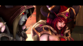 Ее королева - Алекстраза / сильвана World Of Warcraft Futanari