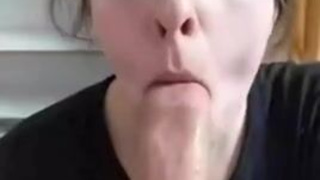 Sucking Deepthroat Cock Caption GIF