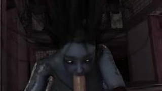 Reverse Cowgirl Pussy To Mouth POV Deepthroat Butt Plug Blowjob Animation GIF