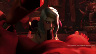 Jaina Proudmoore From World Of Warcraft Recieves Fuck, 2