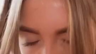 Oral NSFW Eye Contact Deepthroat Blowjob GIF